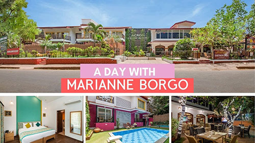 A Day with Marianne Borgo at Acron Seaway Resort, Goa!